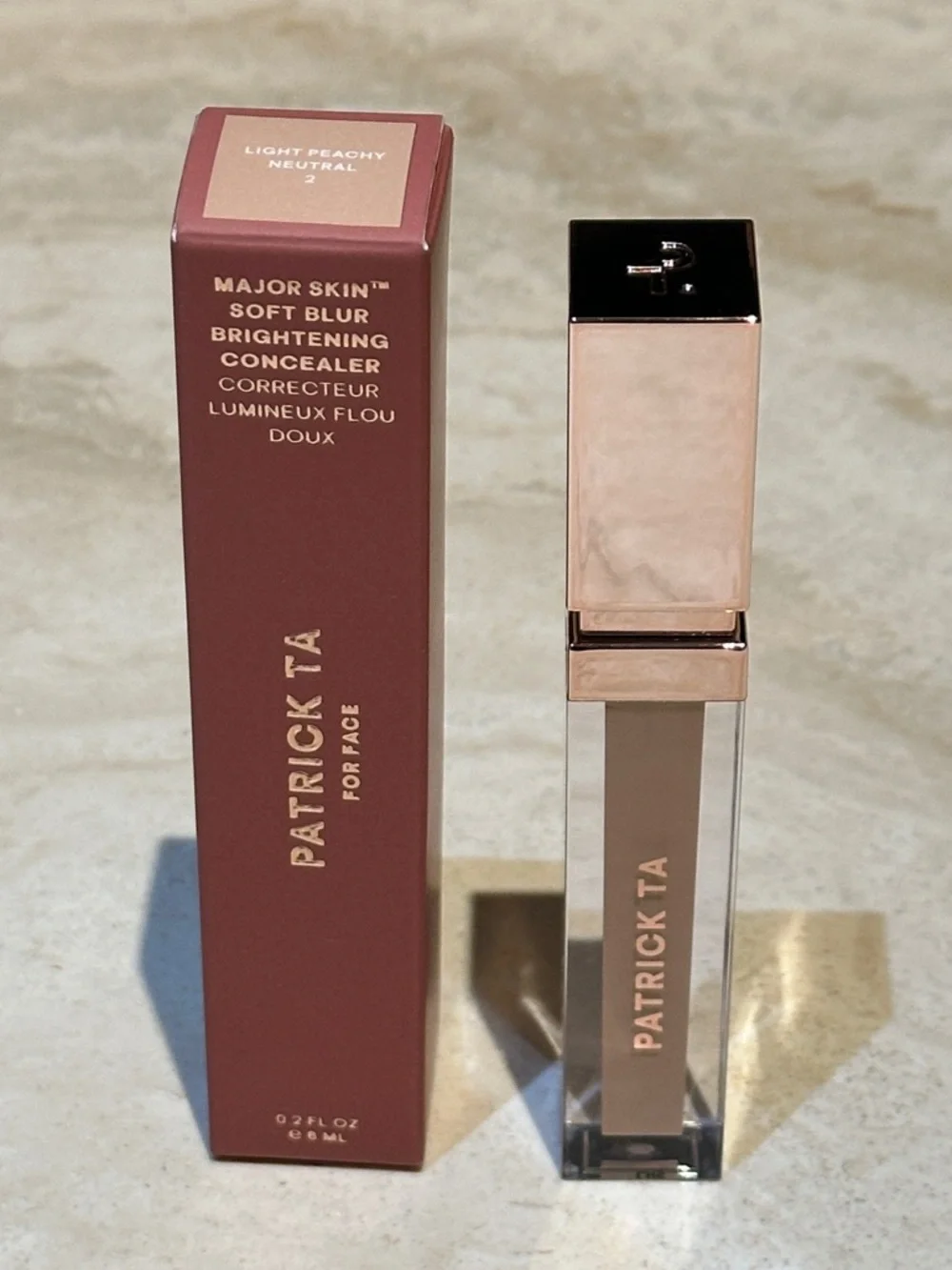 Patrick Ta Major Skin Soft Blur Brightening Concealer - 4 Light Peachy Neutral